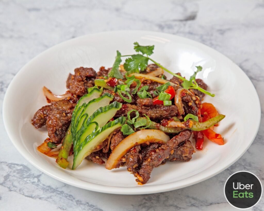 chilli beef dry